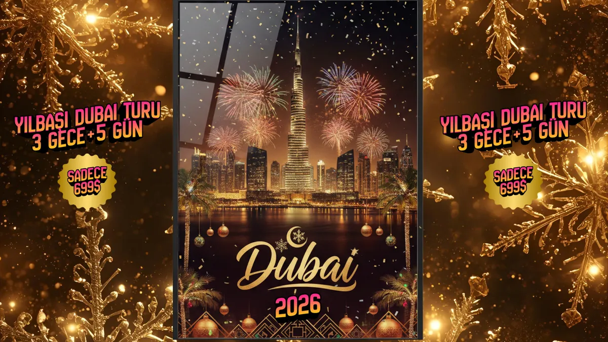 New Year: Dubai (3 Nights/5 Days)